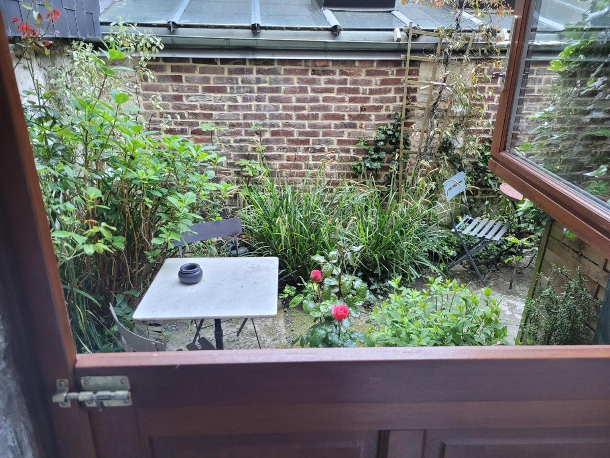 My Little Garden -Parking Gratuit 500M -Coeur Historique -La Clef De Honfleur Apartment Luaran gambar